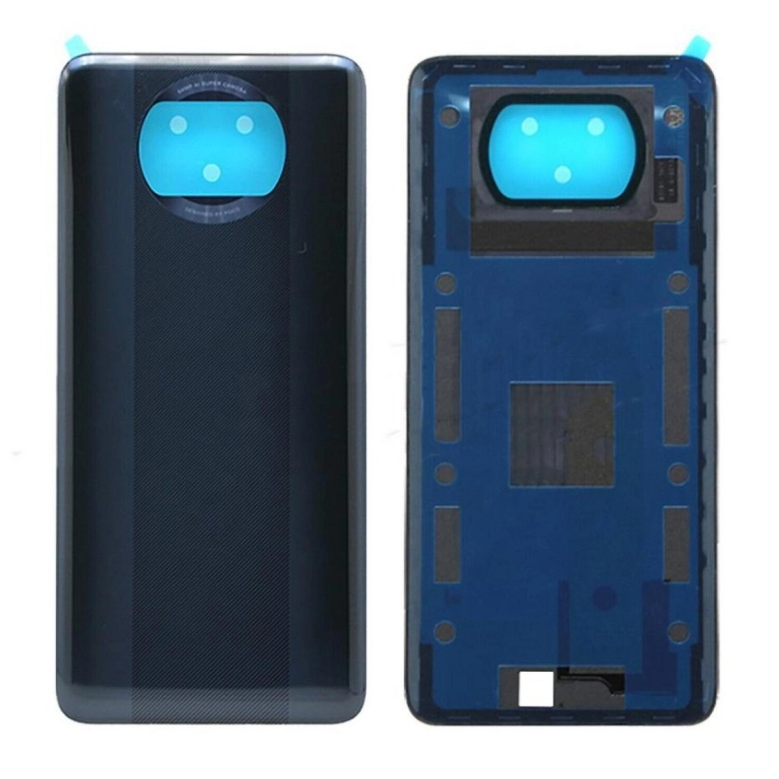 Arxa qapaq Poco X3 NFC/Poco X3 Pro üçün, boz