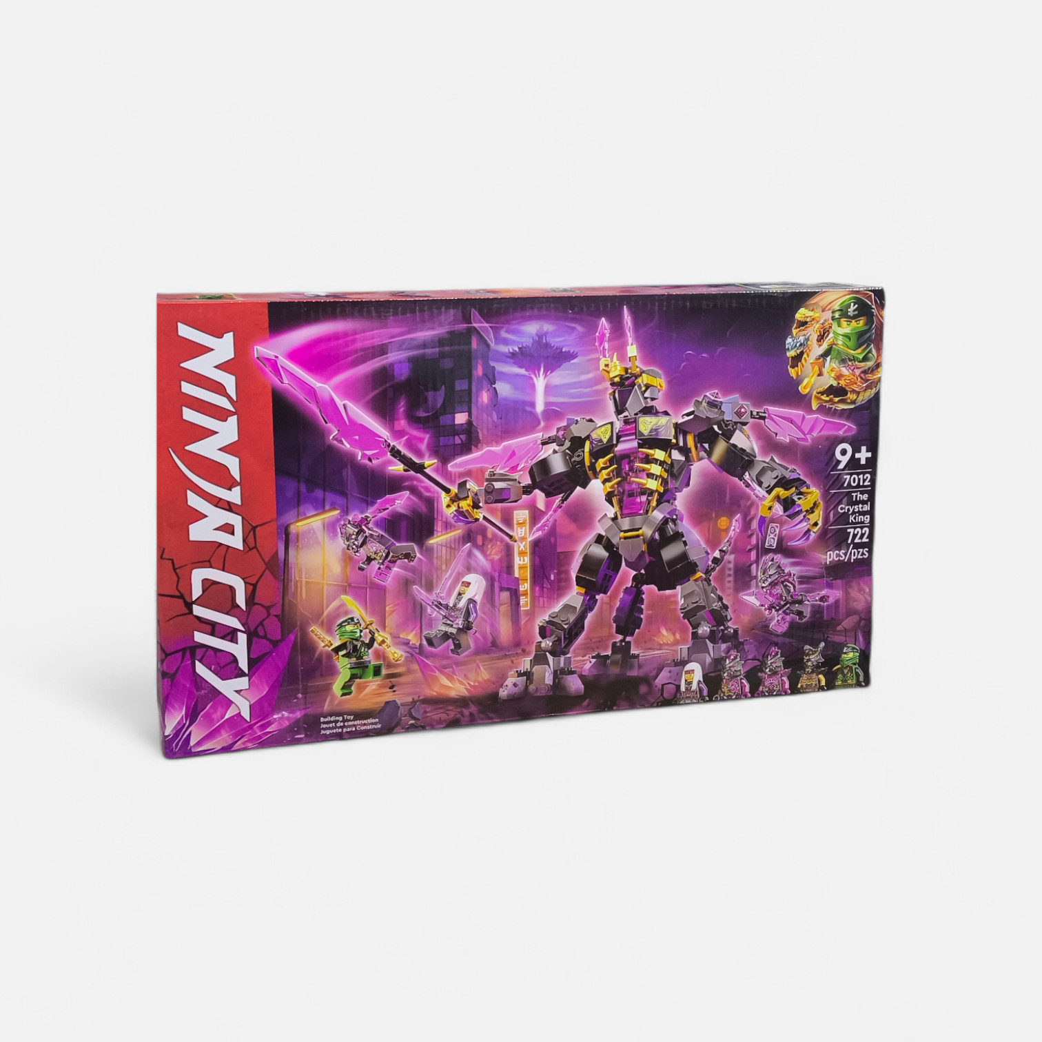 Konstruktor Ninja City The Crystal King 7012, 722 element, 9+ yaş