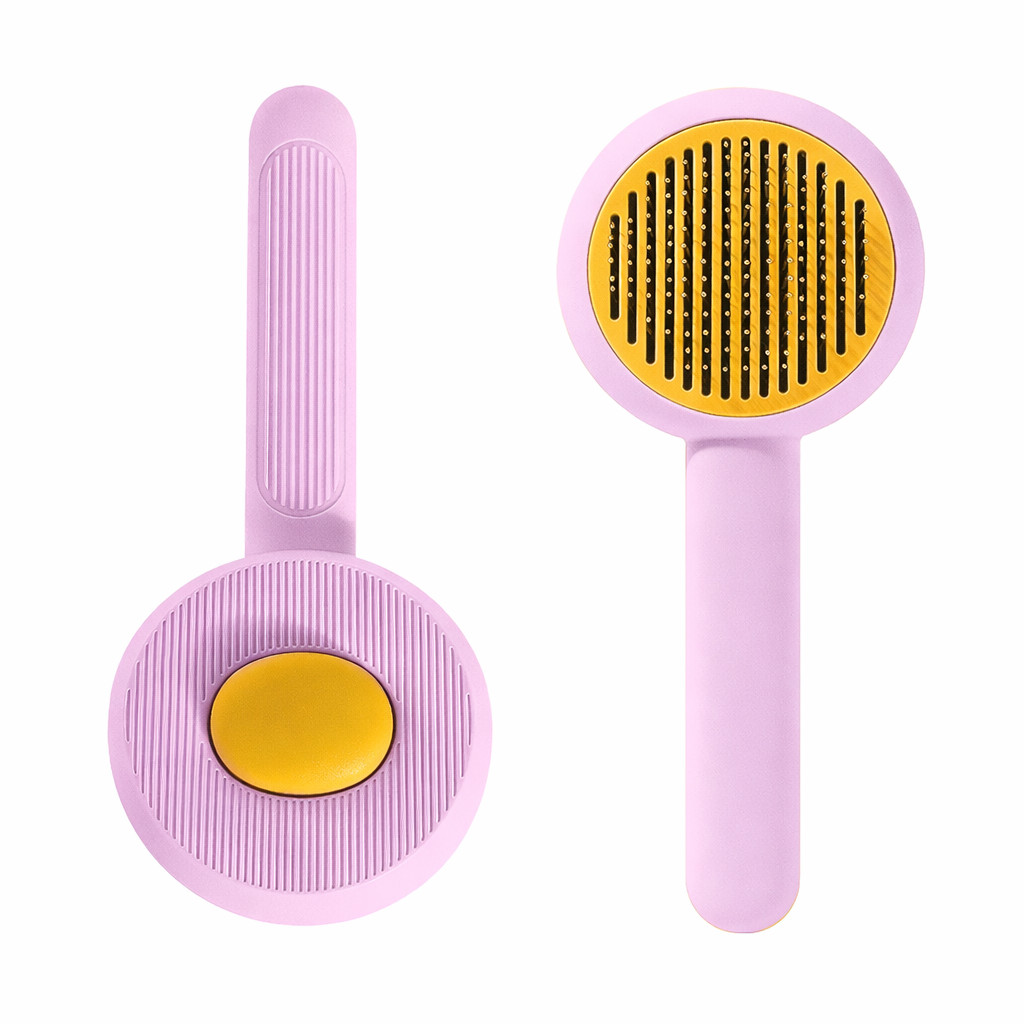 Daraq itlər və pişiklər üçün S-05, plastik/metal, çəhrayı