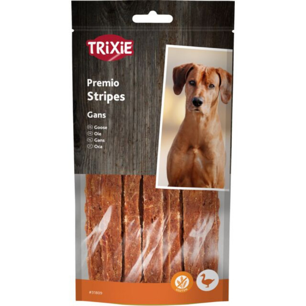İtlər üçün məzə Trixie Premio Stripes, with duck, 65 q