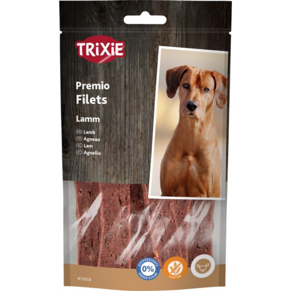 İtlər üçün məzə Trixie, with lamb, 80 q
