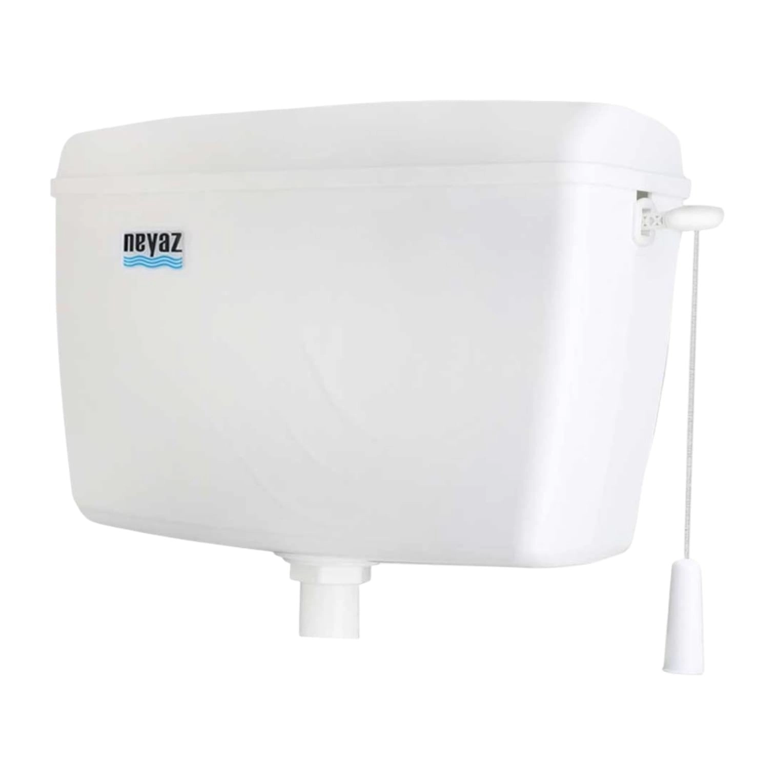 Unitaz üçün çən No Brand, ağ, plastik, 6 l, həm çəkmə həm basmalıdır - AR_Arcanum50517