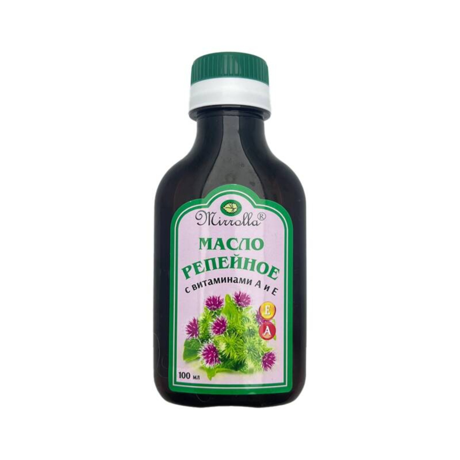 Efir yağı ayıpəncəsi və gənəgərçək A və E vitamin ilə Mirrolla, 100 ml