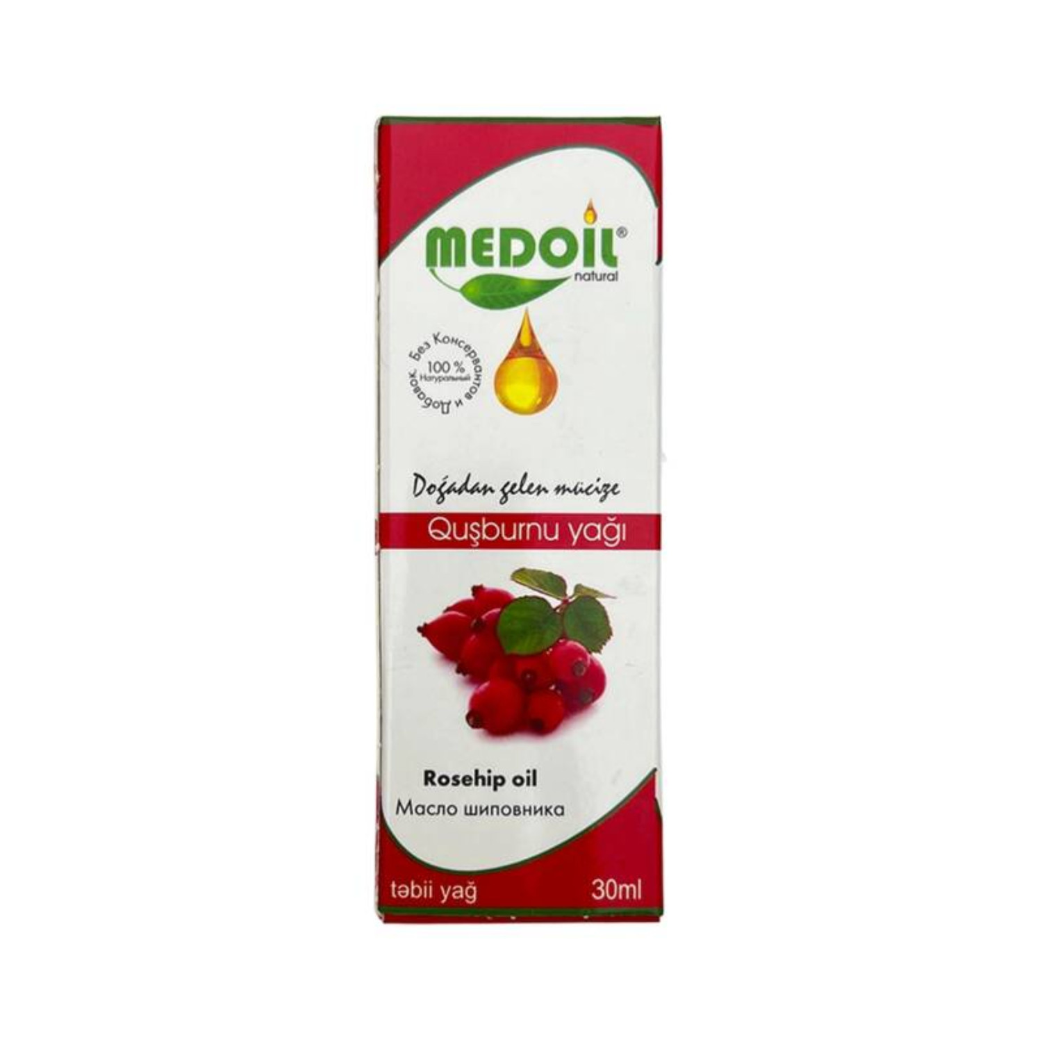 İtburnu efir yağı Medoil, 30 ml