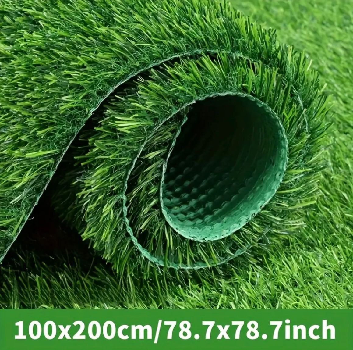 Süni qazon 75429830, plastik, yaşıl, 100x200 sm
