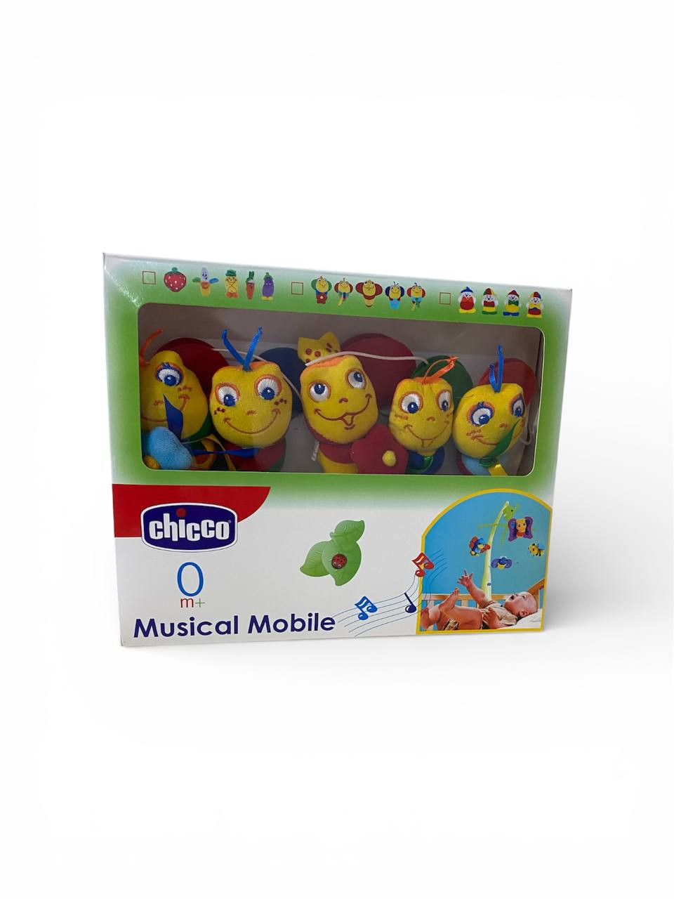Uşaq üçün mobil 2-5-40, plastik/parça, rəngbərəng