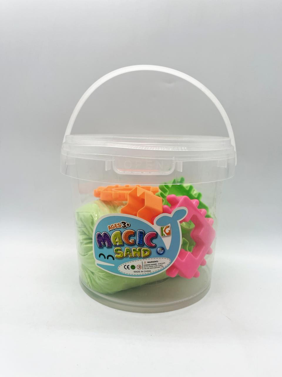 Kinetik qum dəsti P-3, rəngbərəng, 1000 ml, 3+ yaş