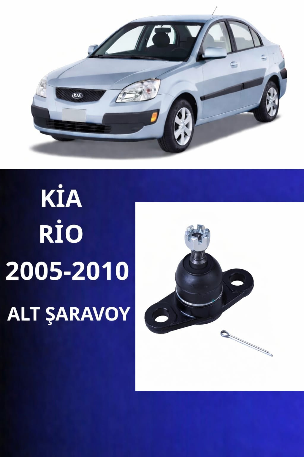 Kürəvi birləşmə 51760-1G000 Kia Rio (2005-2011) üçün