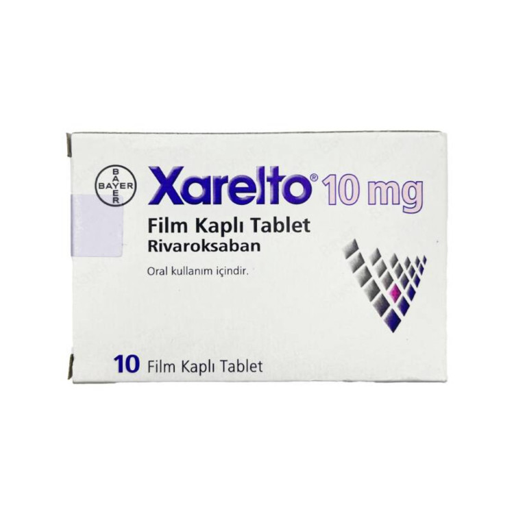 Ksarelto tablet 10 mq, N10 - 111-16379
