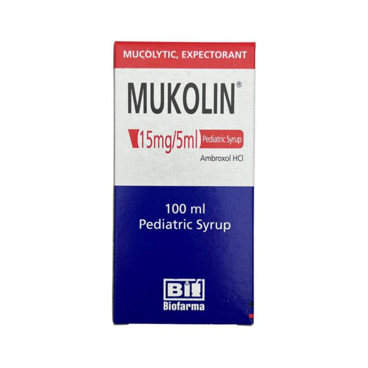 Mukolin sirop 15 mq/5 ml, 100 ml - 111-01510