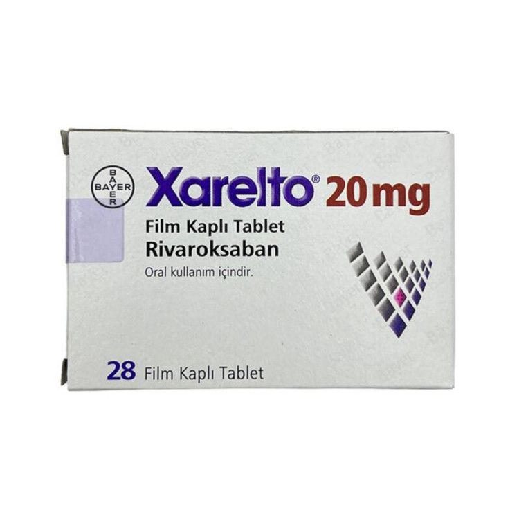 Ürək və qan-damar sistemi Ksarelto tabletlər 20 mq N28 - 111-16236
