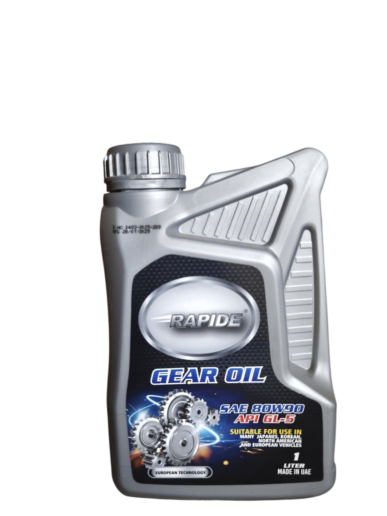 Hidravlik yağ Rapide Gear 80w90 API GL3, 1L
