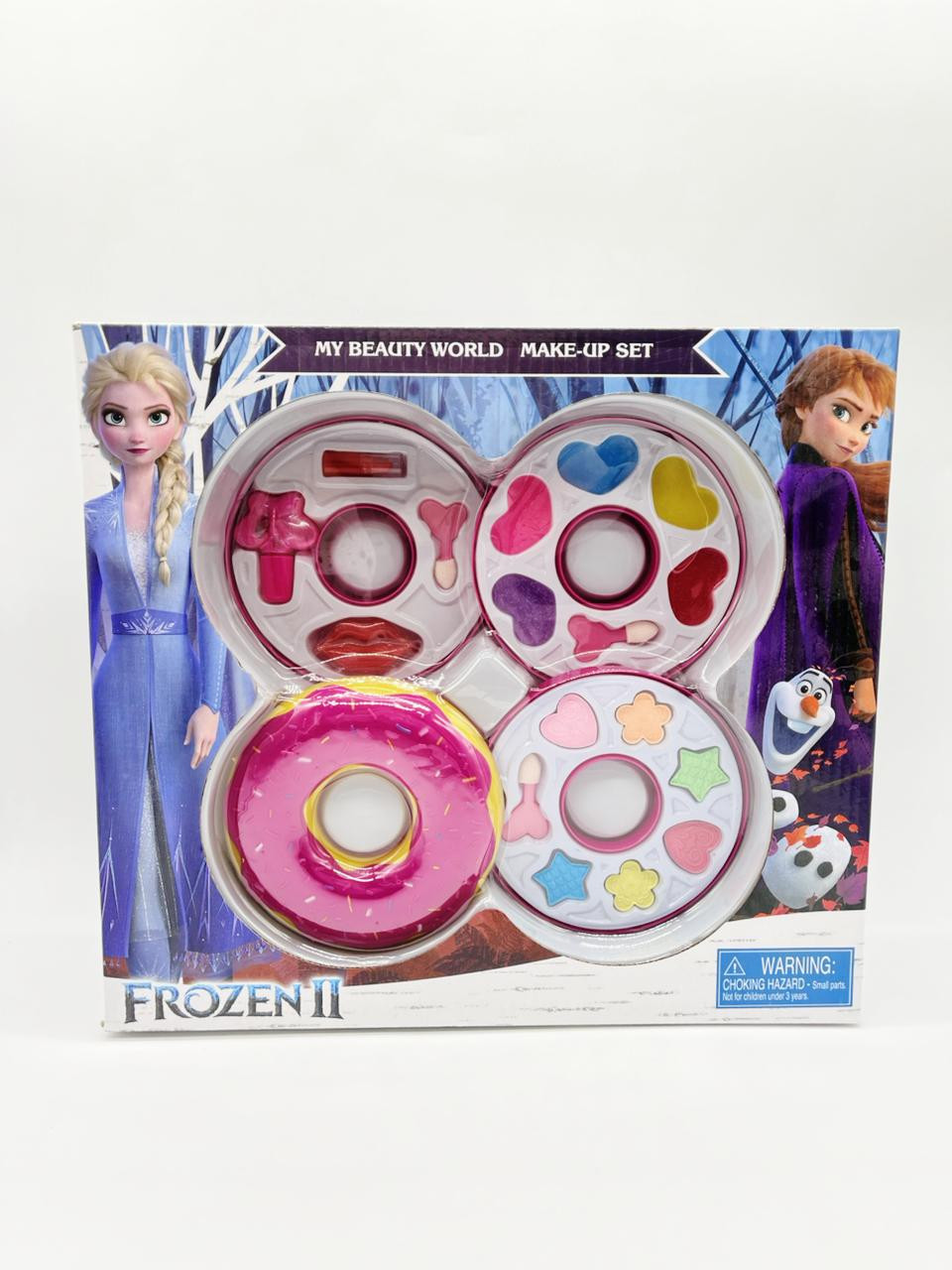 Uşaqlar üçün kosmetika dəsti Disney Frozen II Lip Gloss Palette, 3 yaş