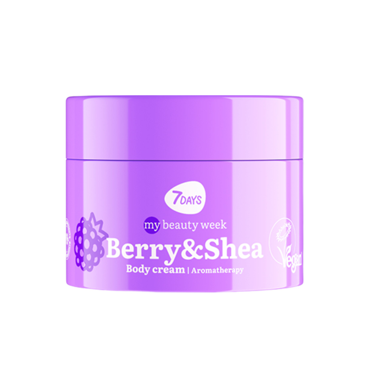 Bədən üçün krem 7 Days Berry & Shea 300 ml