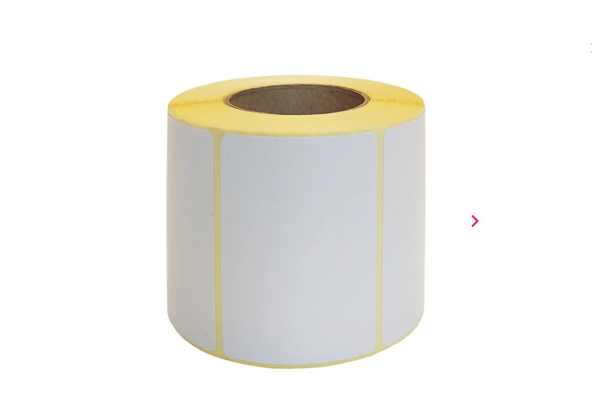 Barkod etiket lenti printer üçün, 100x100 mm, 1 rulon, 500 əd