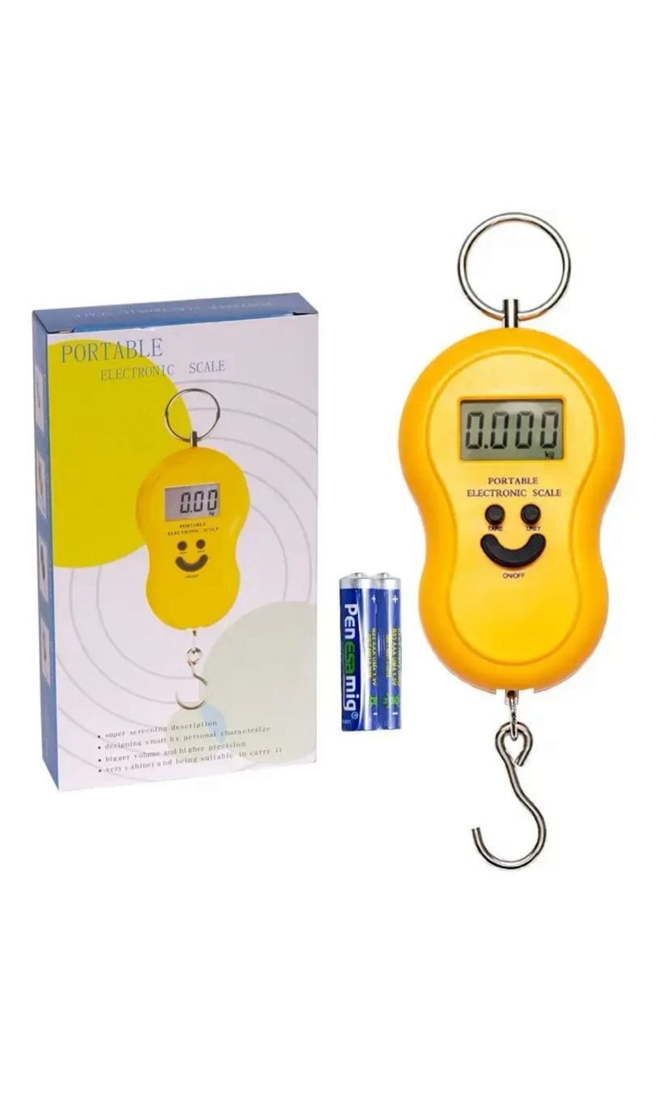 Elektron əl tərəzisi TC78, sarı