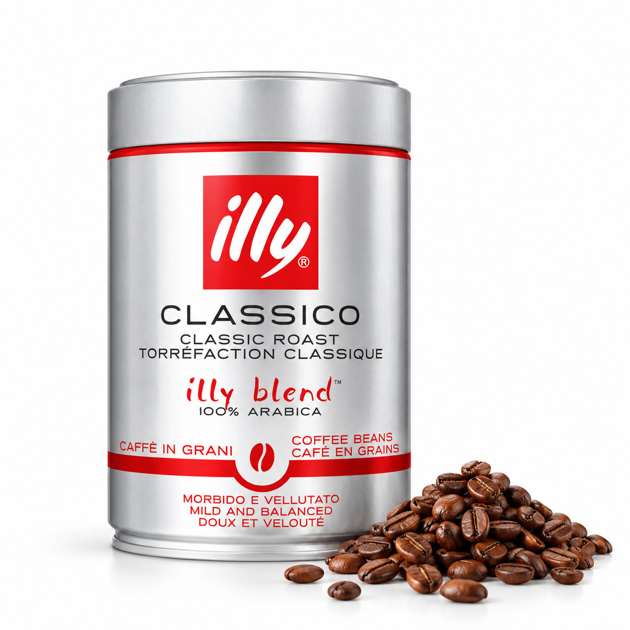Qəhvə dənələri Illy Espresso 100% Arabica 250 q