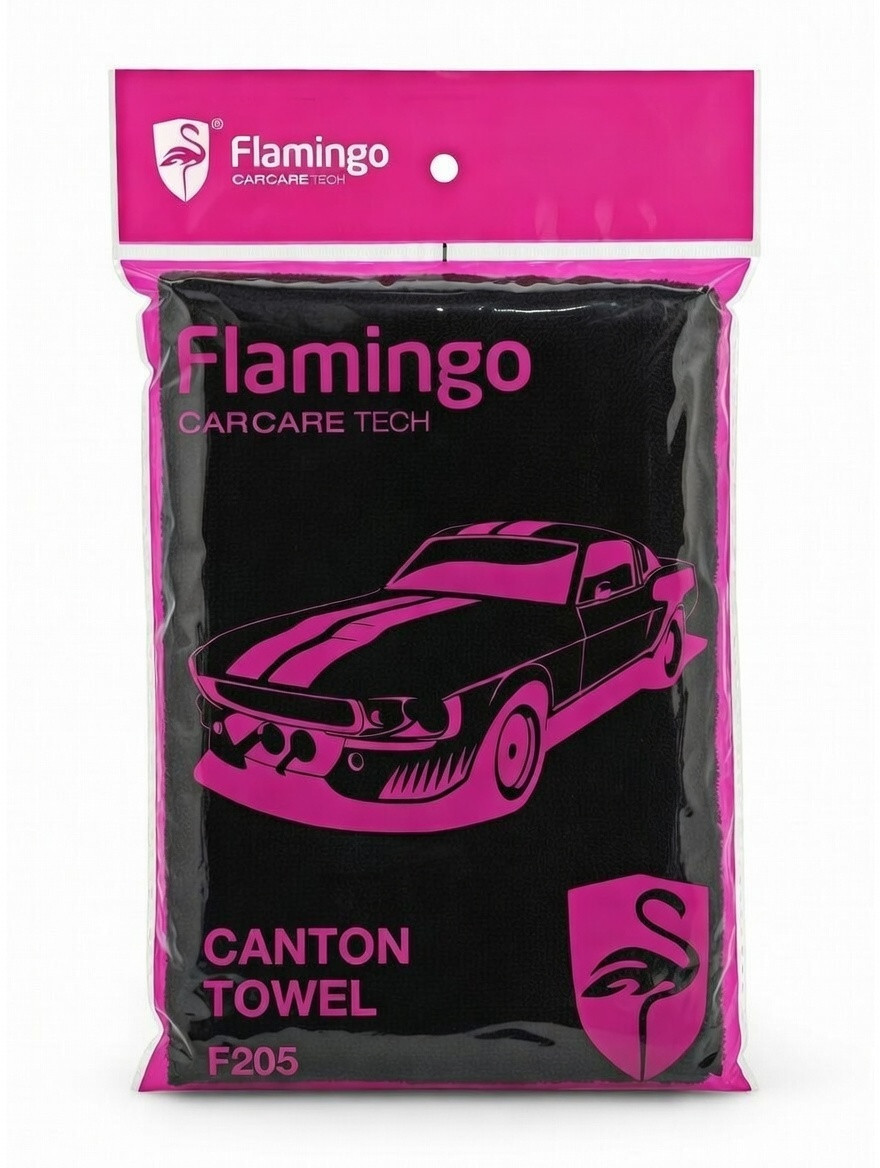 Avtomobil üçün qurulama zamşası Flamingo F205, 50×70 sm
