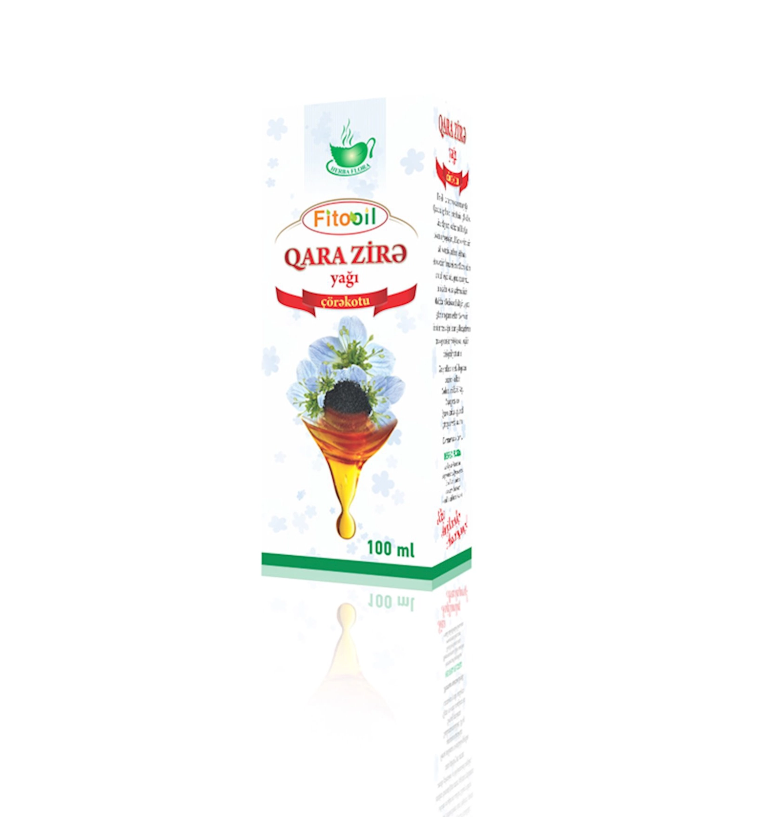 Qara zirə yağı, Herba Flora Fitooil, 100 ml