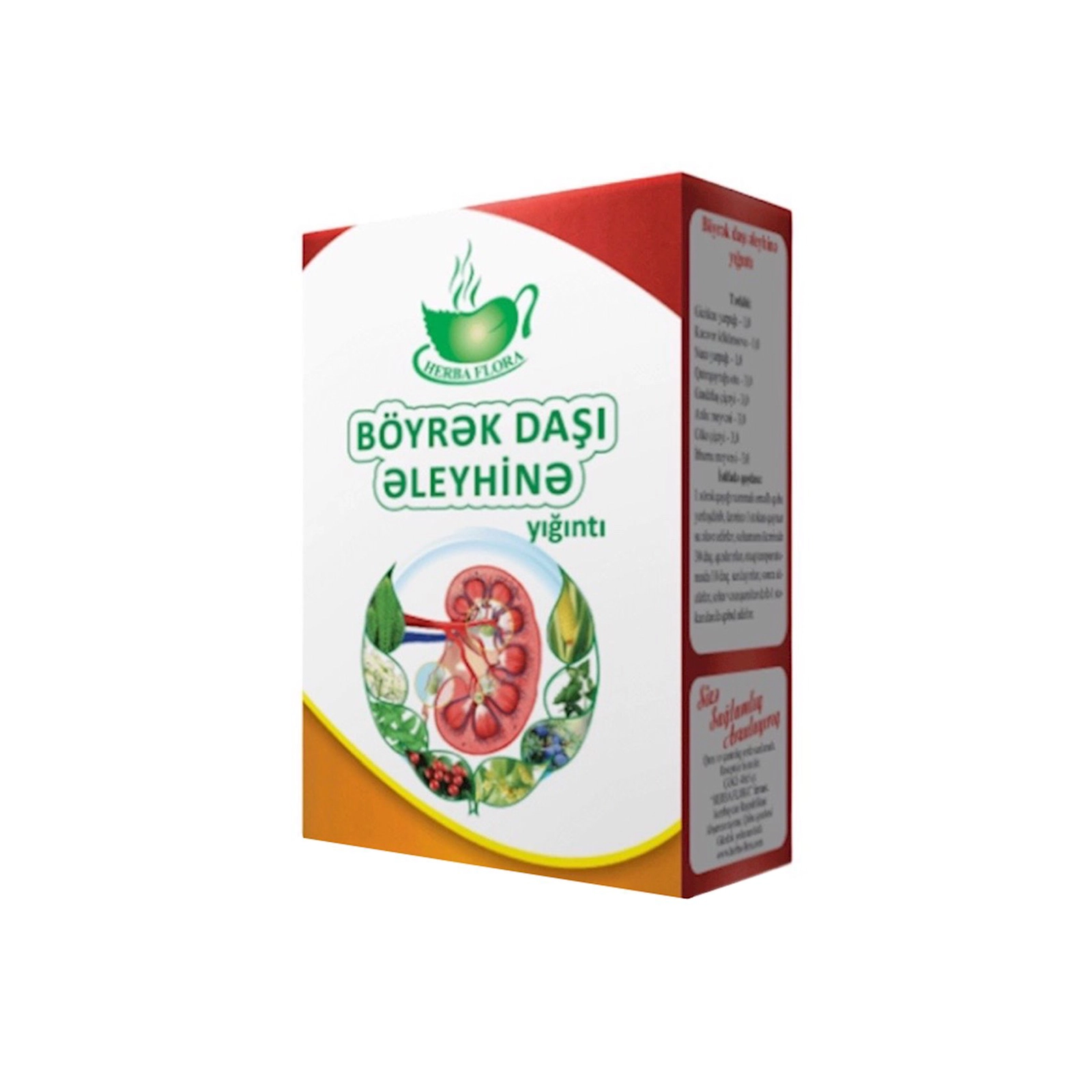Börək daşı əleyhinə yığıntı Herba Flora, 40 q