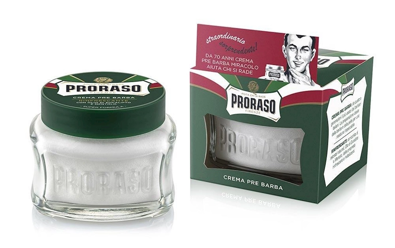 Təraş kremi Proraso Pre Shave Cream Refresh Eucalyptus,təravətləndirici,100 ml