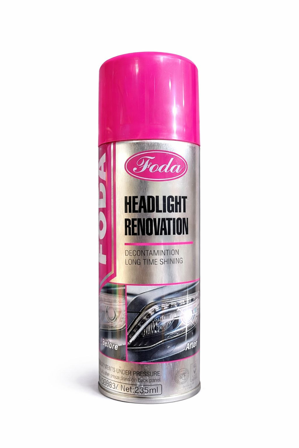Fara Bərpa Spreyi Foda Headlight Renovation, 235 ml