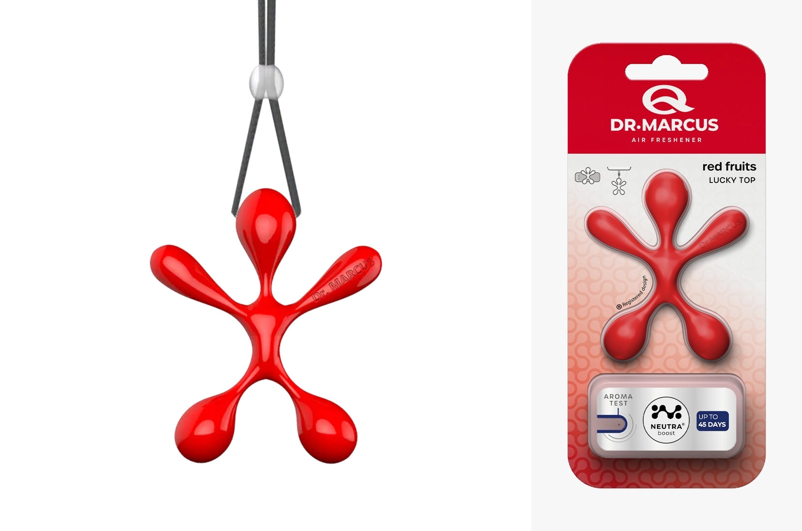 Avtomobil üçün ətirləndirici Dr.Marcus LUCKY TOP Red fruits