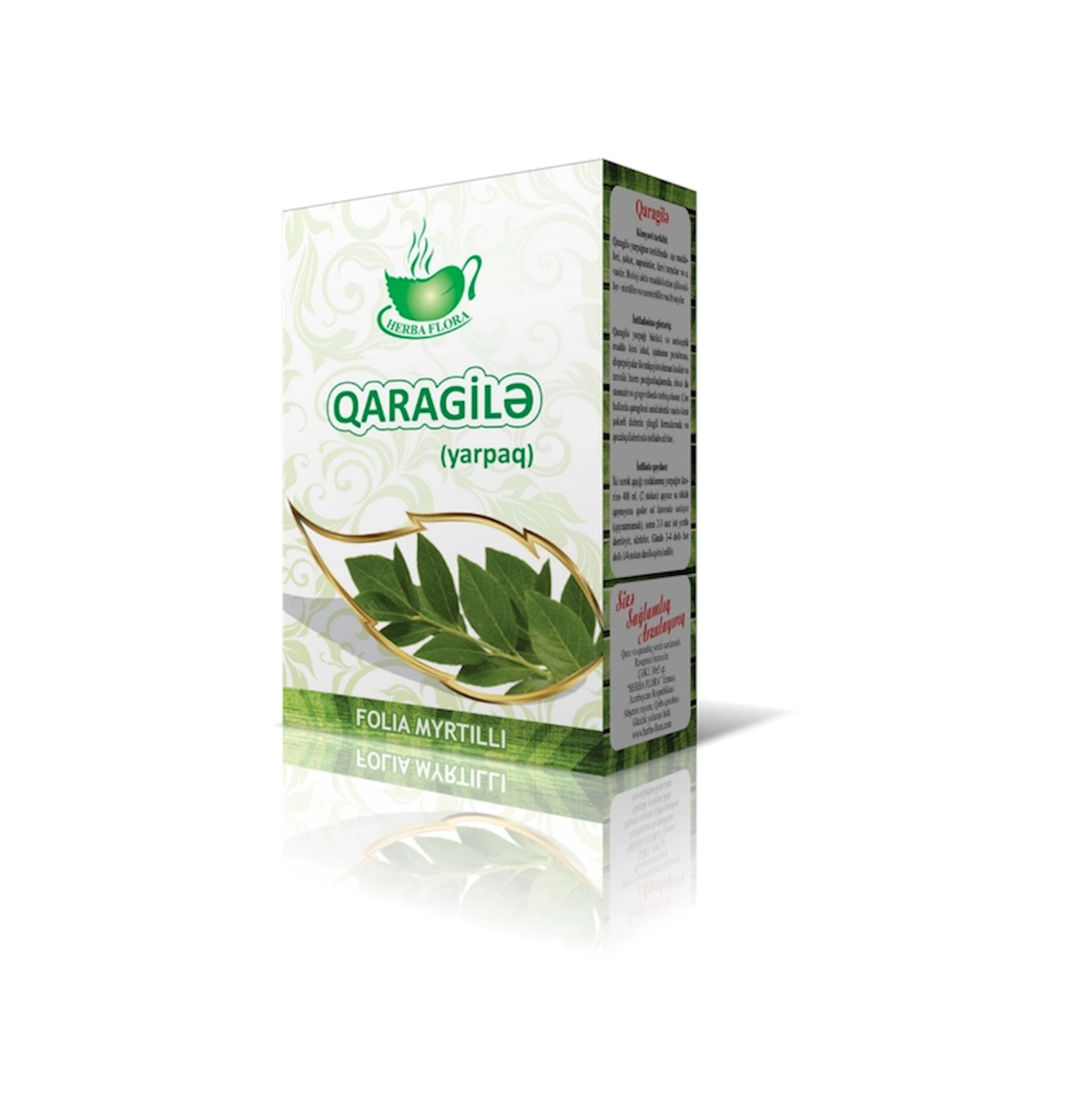 Qaragilə yarpağı Herba Flora, 30 q