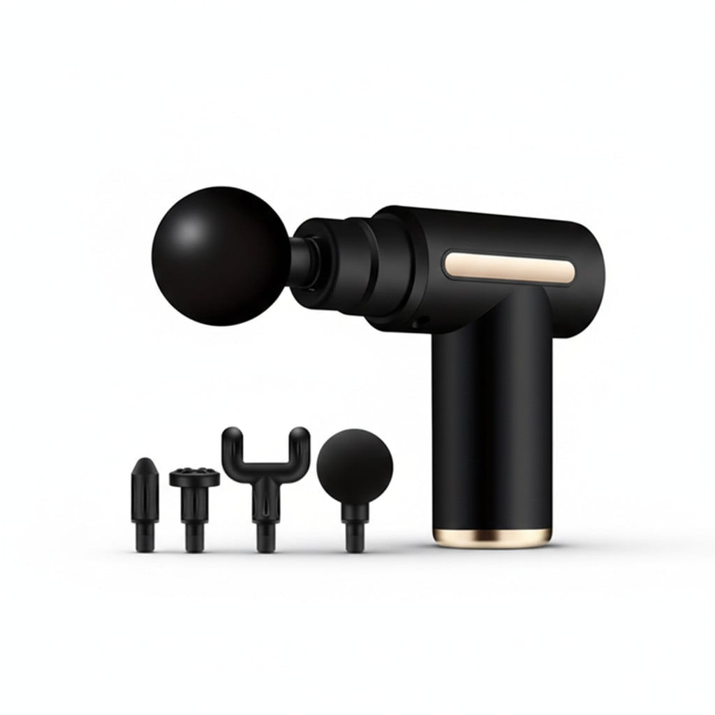 Masajorlar və aksessuarlar KahnMarket Mini portativ litium batareya ilə əzələ rahatlama boyun masajı, bütün bədən üçün peşəkar fascial gun - KahnMarket0231001