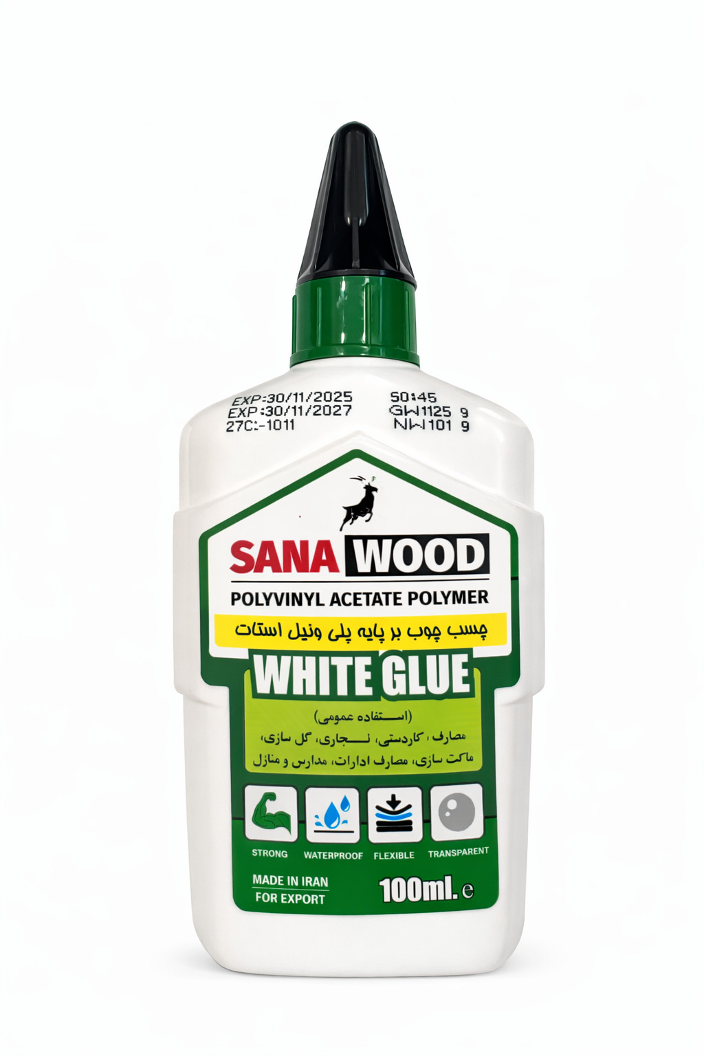 Super yapışqan Sana wood, 100 ml