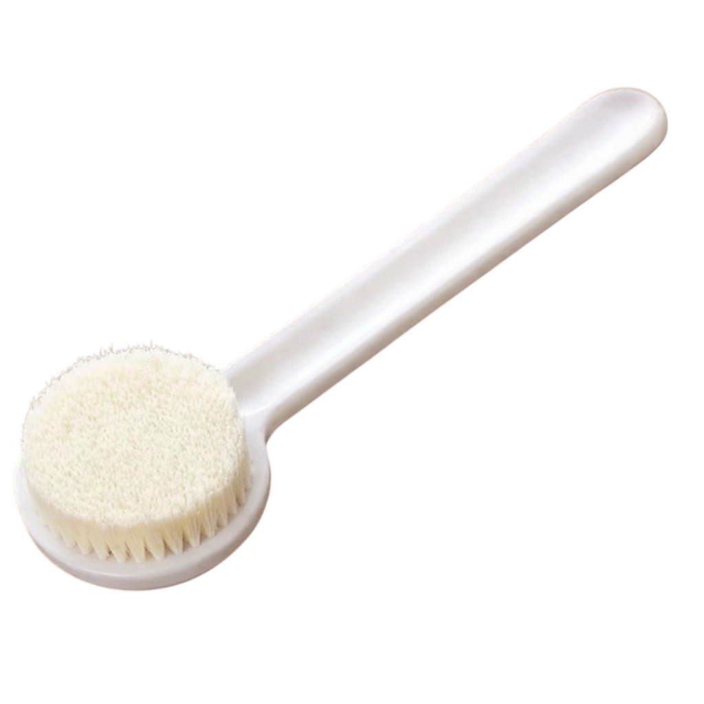 Bədən fırçası MXR029, uzun saplı, ağ