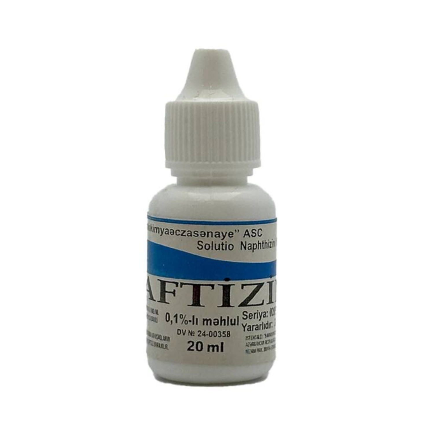 Naftizin burun damlası 0,1%, 10 ml - 111-04148