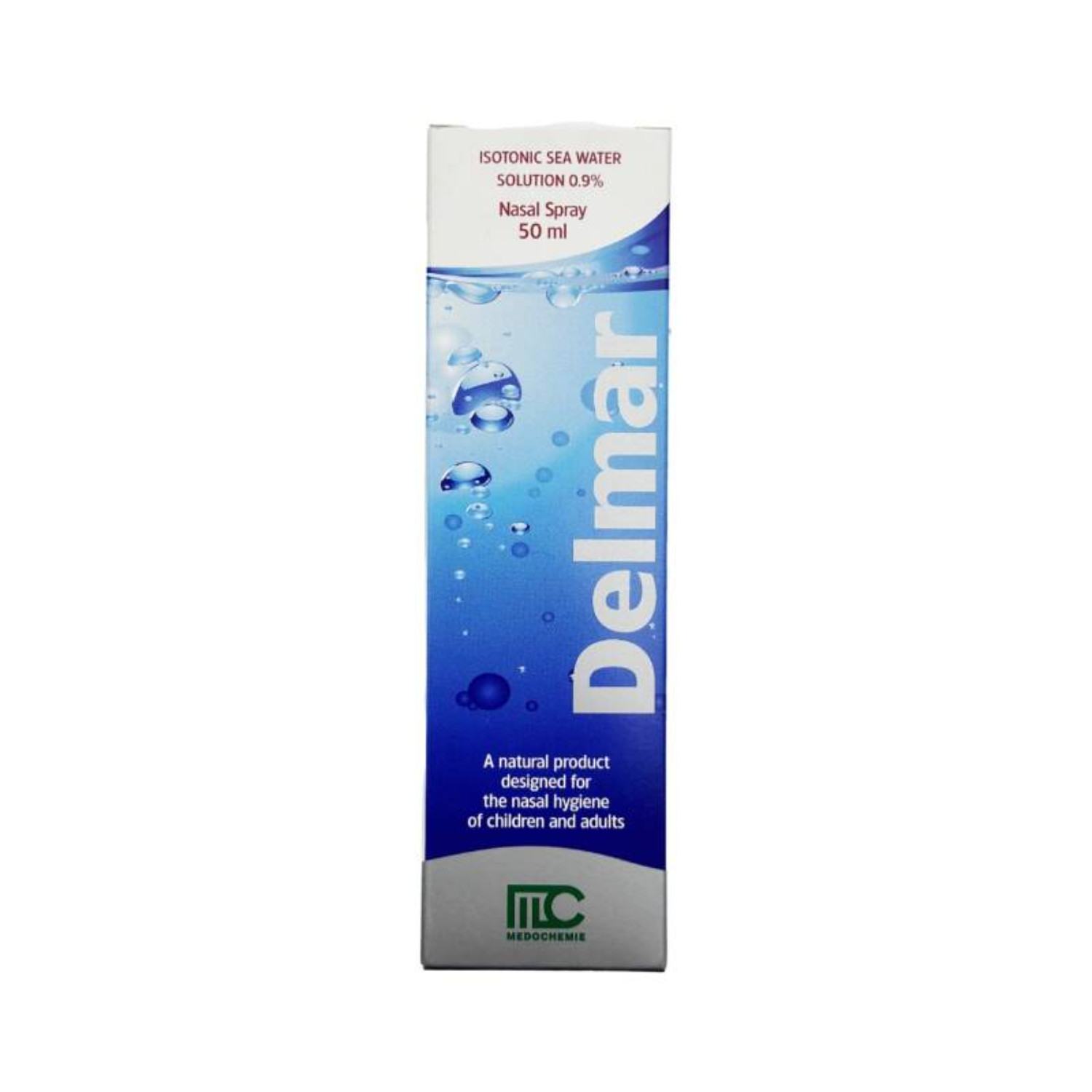 Tənəffüs sistemi Delmar 0,9% izotonik burun spreyi, 50 ml - 111-22174