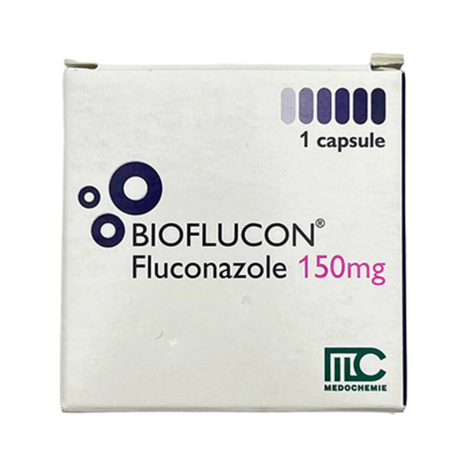Soyuqdəymə və qrip Bioflukon 150 mq, 1 kapsul - 111-03637
