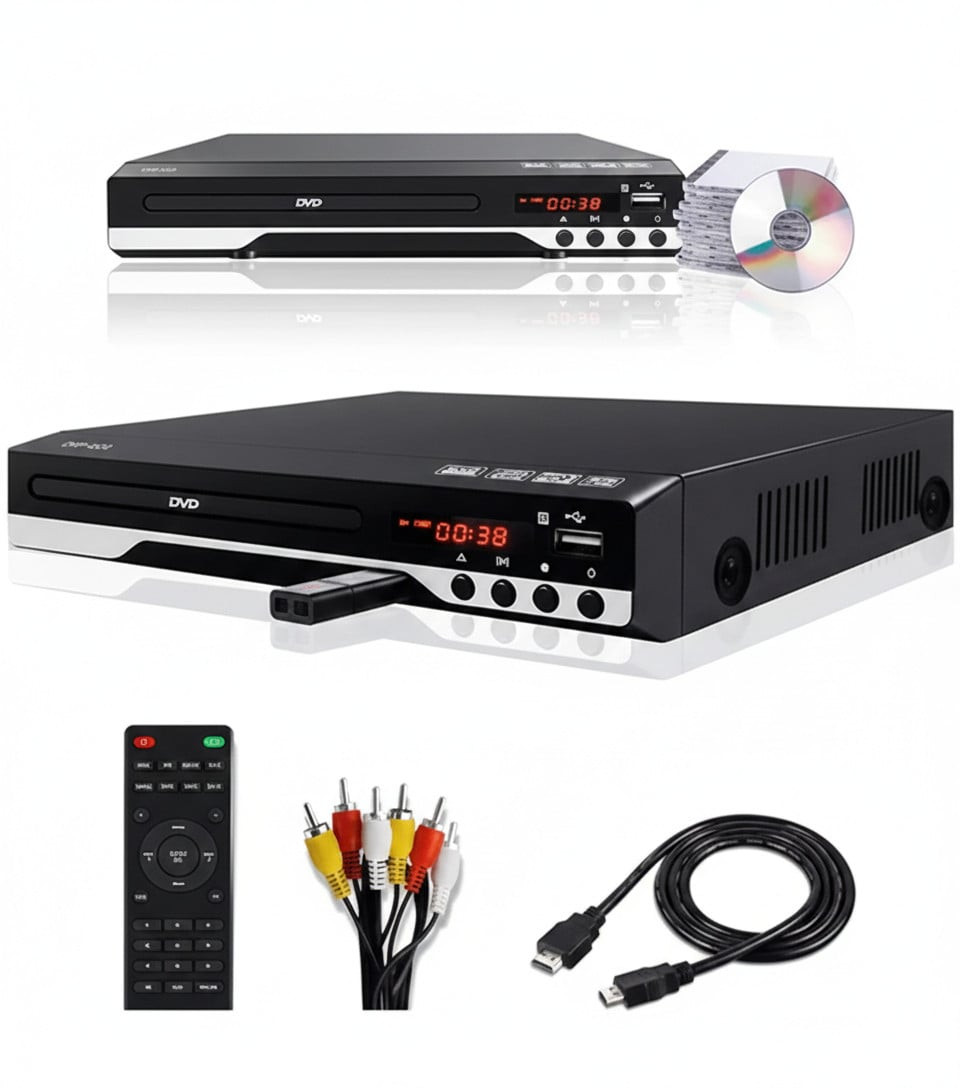 DVD pleyer GJY DV3800 Kahnzan030646 USB və DivX dəstəyi ilə - Kahnzan030646