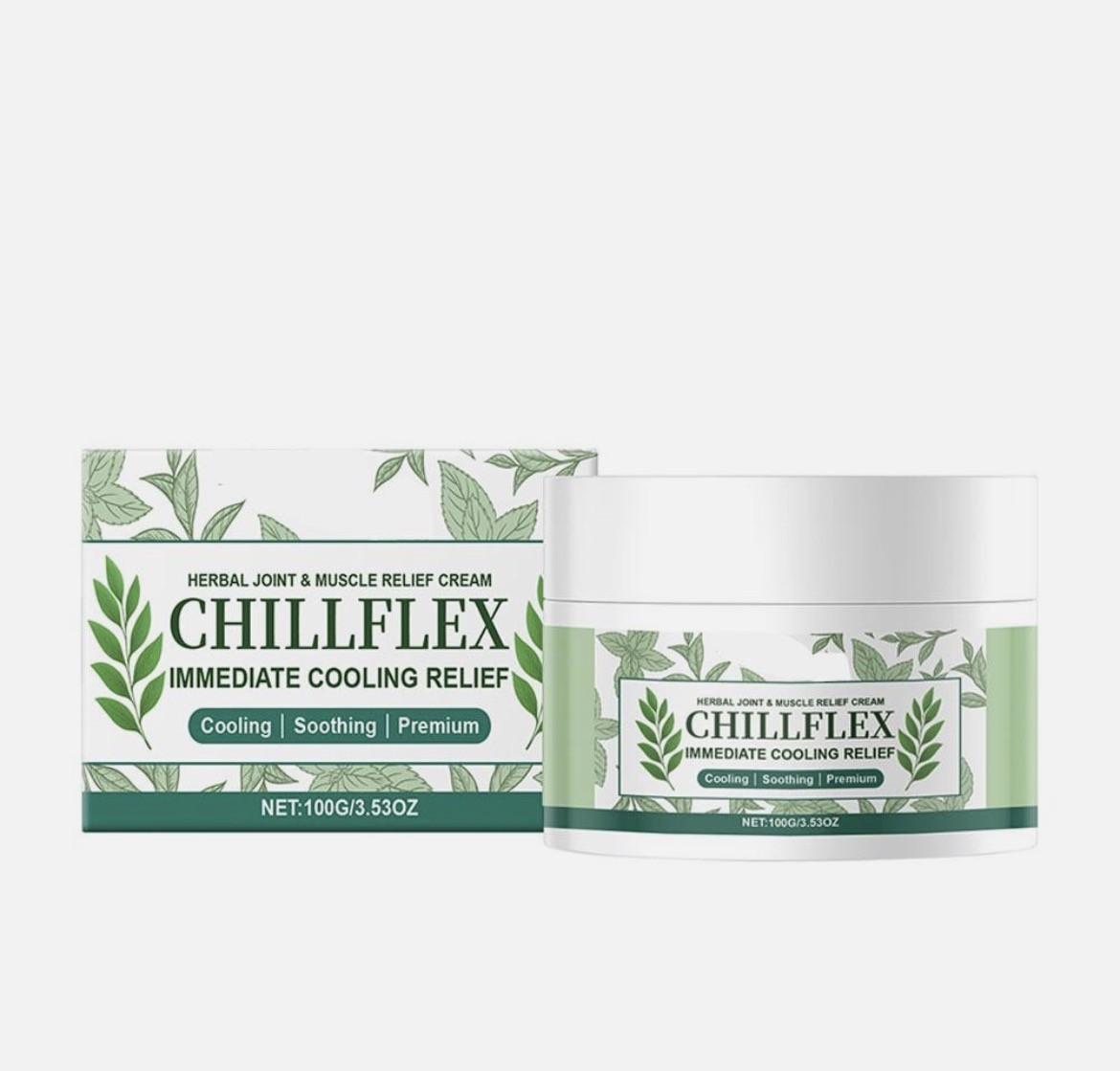 Krem Chillflex əzələ və oynaq ağrıları üçün sərinləşdirici, 100 q