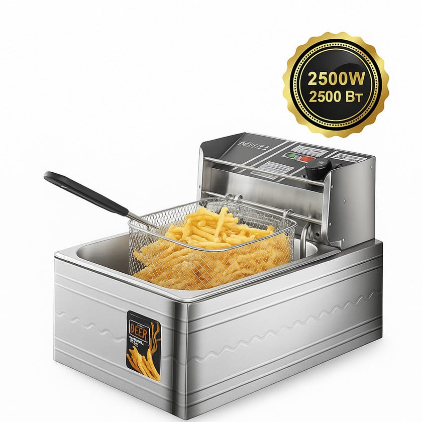 Fritür Ackiliss DVL_11589_114 5.5L 2500 Vt, Mexaniki - DVL_11589_114