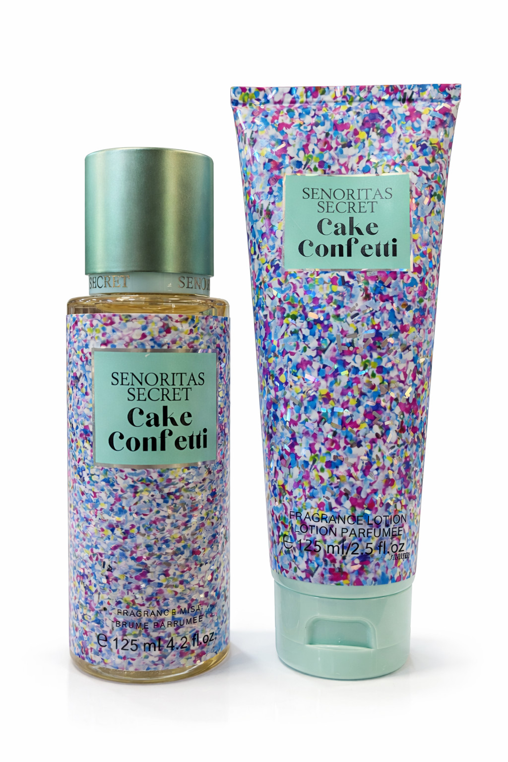Kosmetik hədiyyə dəsti Senoritas Secret (bədən spreyi 125 ml + bədən üçün losyon 125 ml)