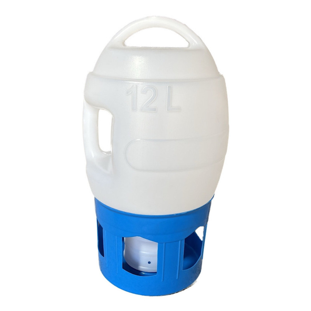 Göyərçinlər üçün su təknəsi İL-4268, ağ, 12 l, 43x20 sm
