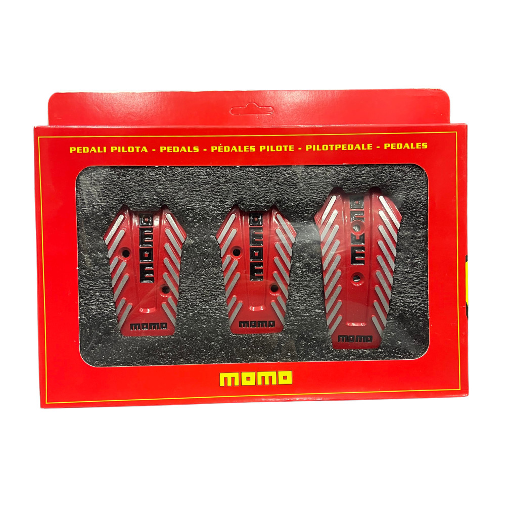 Pedal örtükləri No Brand Momo Red