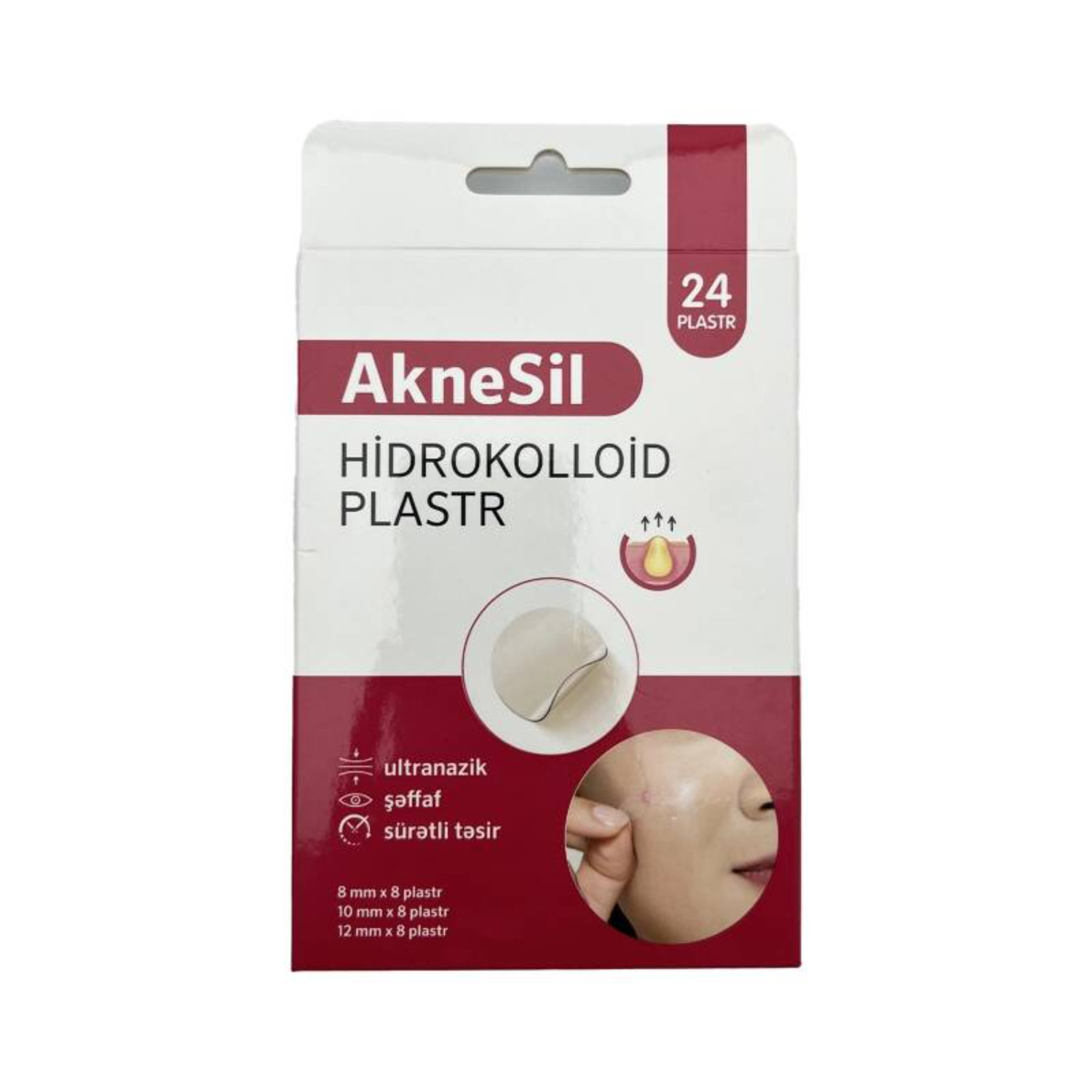 Plastır Aknesil Hidrokolloid N24 - 121-30196