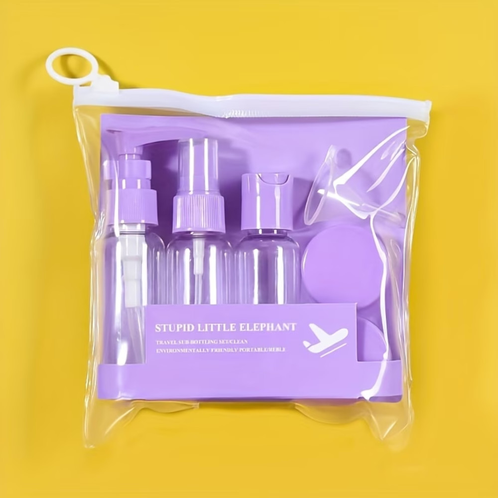 Kosmetik vasitələr üçün səyahət dəst, 7 əd