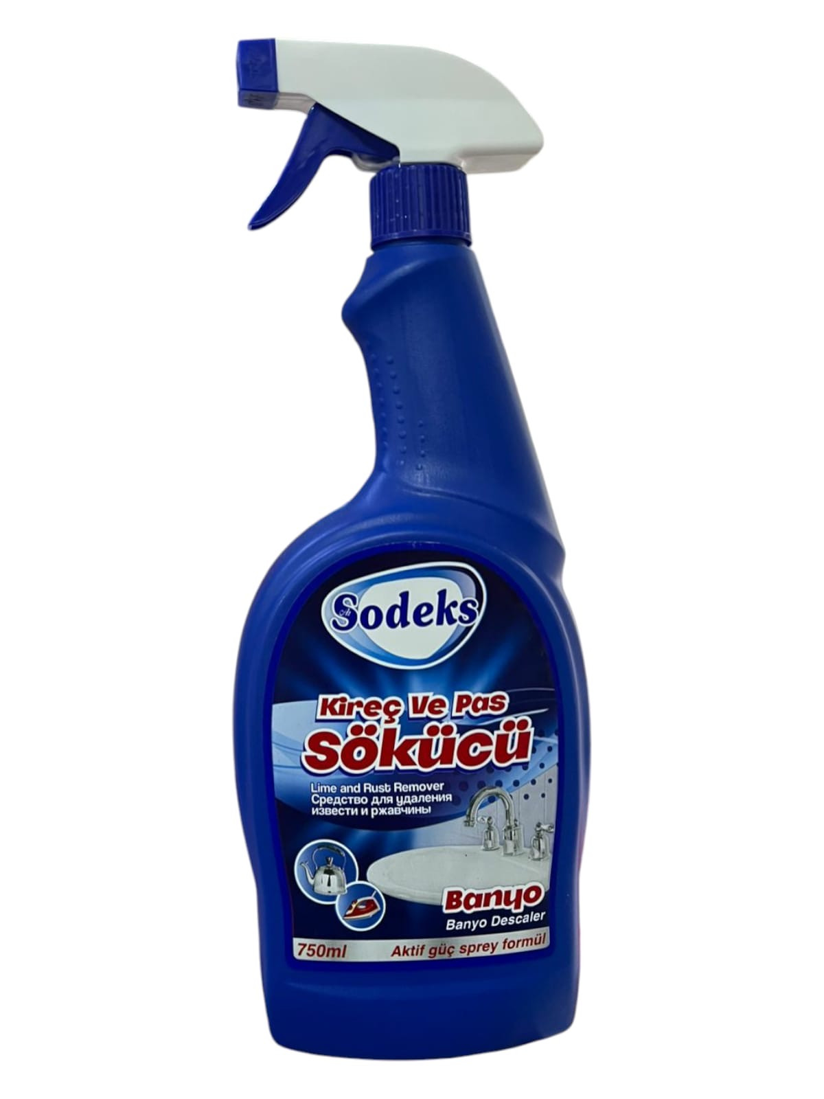 Sprey Sodex, əhəng və pas əleyhinə, 750 ml