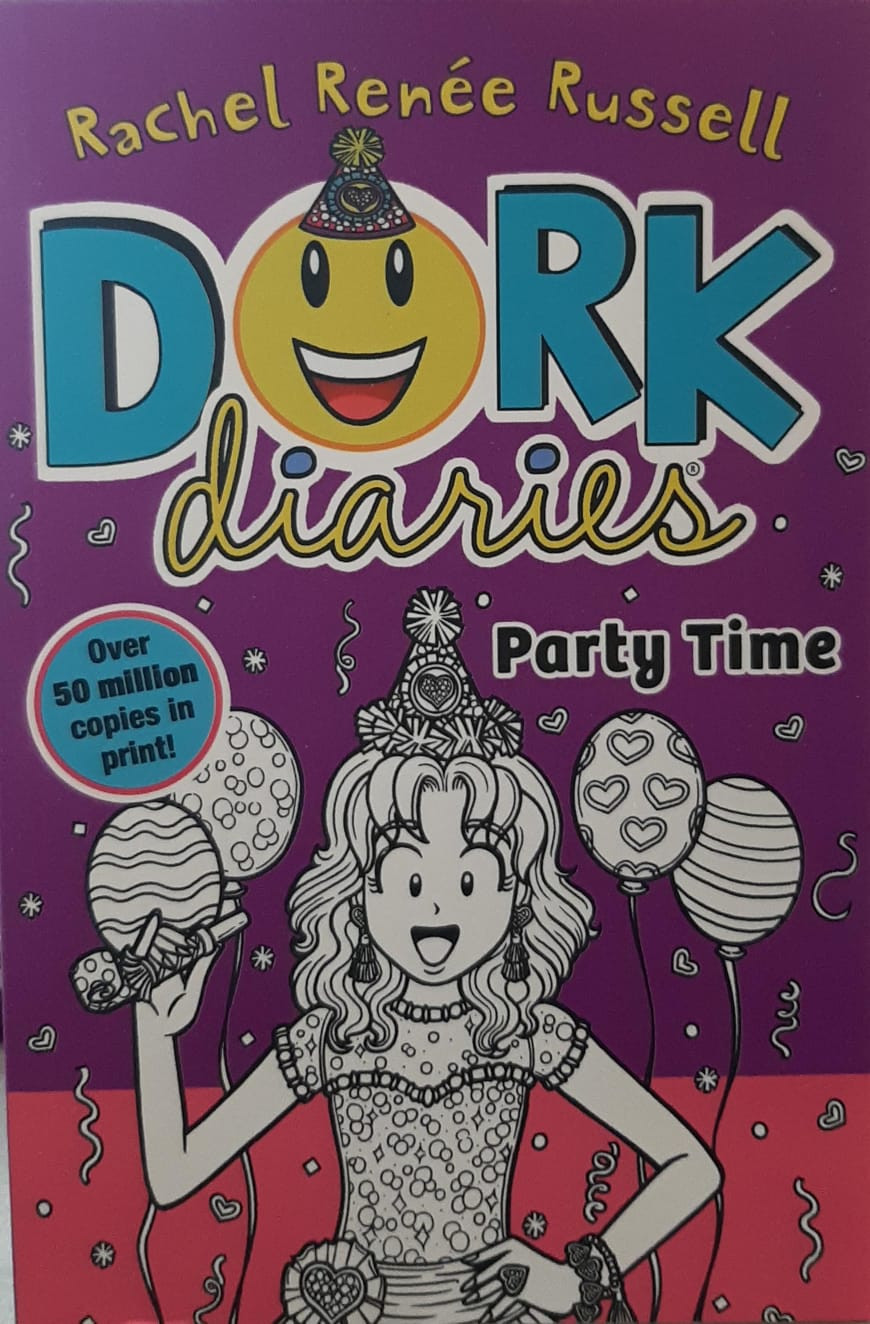 Kitab Dork Diaries Party Time, müəllif Rachel Renee Russell