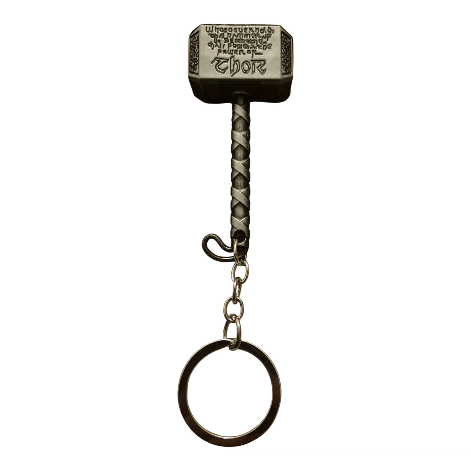 Brelok Marvel Thor çəkici, metal, antik qızılı 3.5 x 13 sm