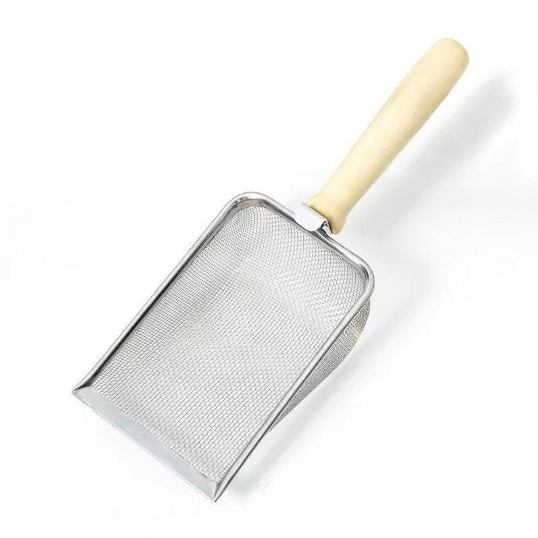 Pişik tualeti üçün kürəkcik, metal