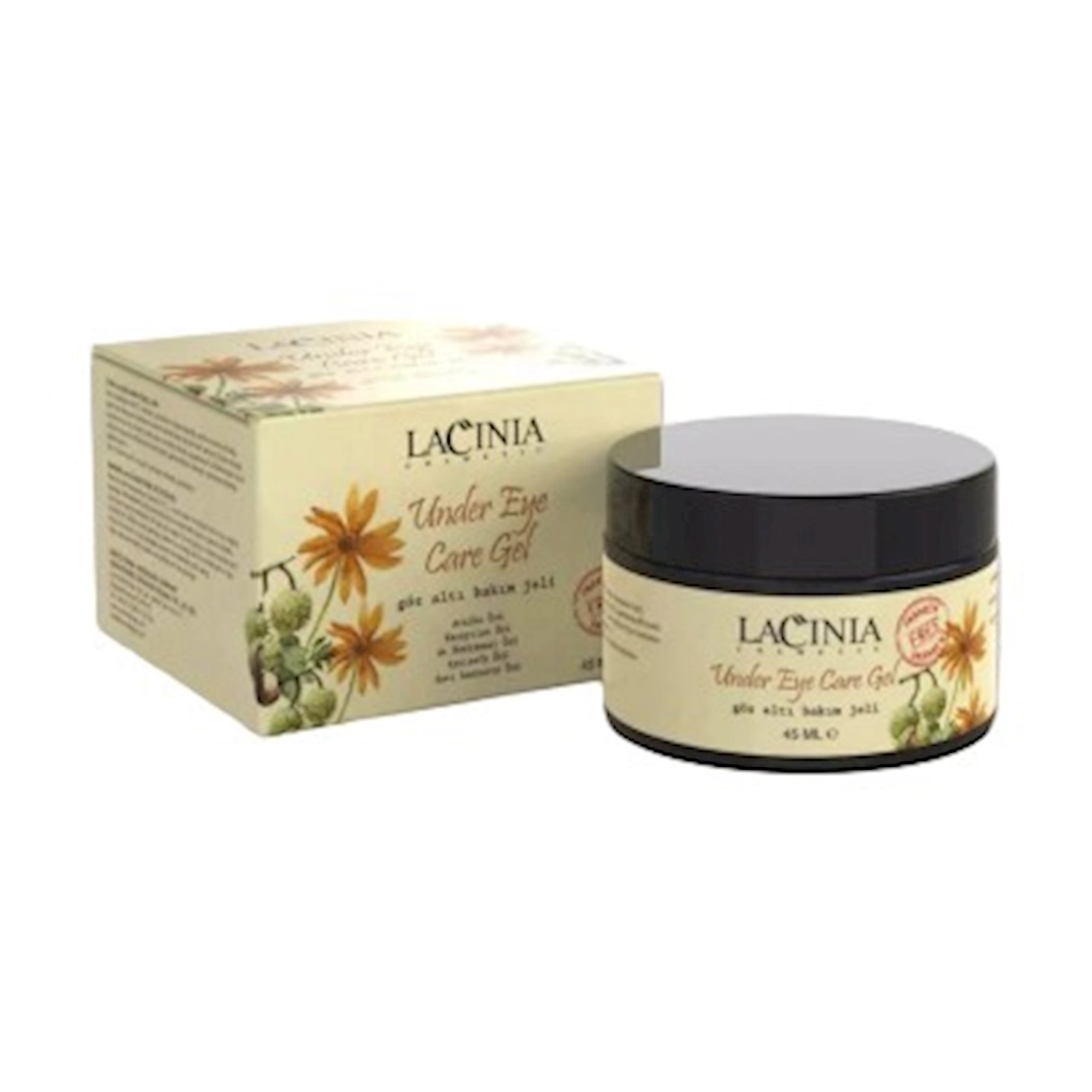 Göz qapaqları üçün gel Lacinia Under Eye Care Gel 45 ml