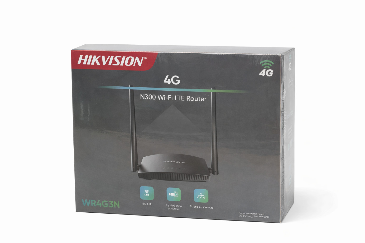 Wi-Fi Router HIKVISION WR4G3N 4G N300