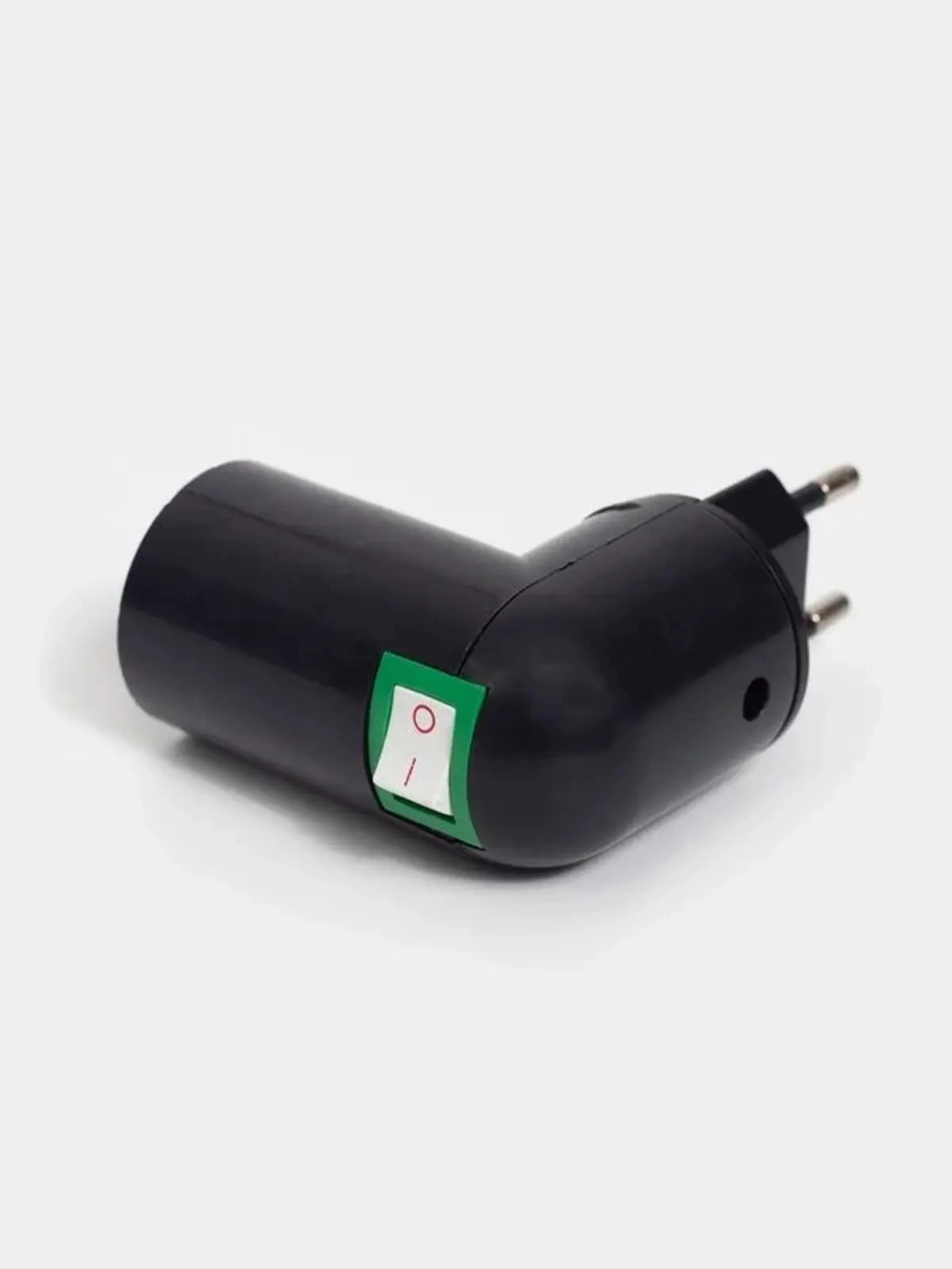 Lampa patronu İL-2430 düyməli 250 V qara