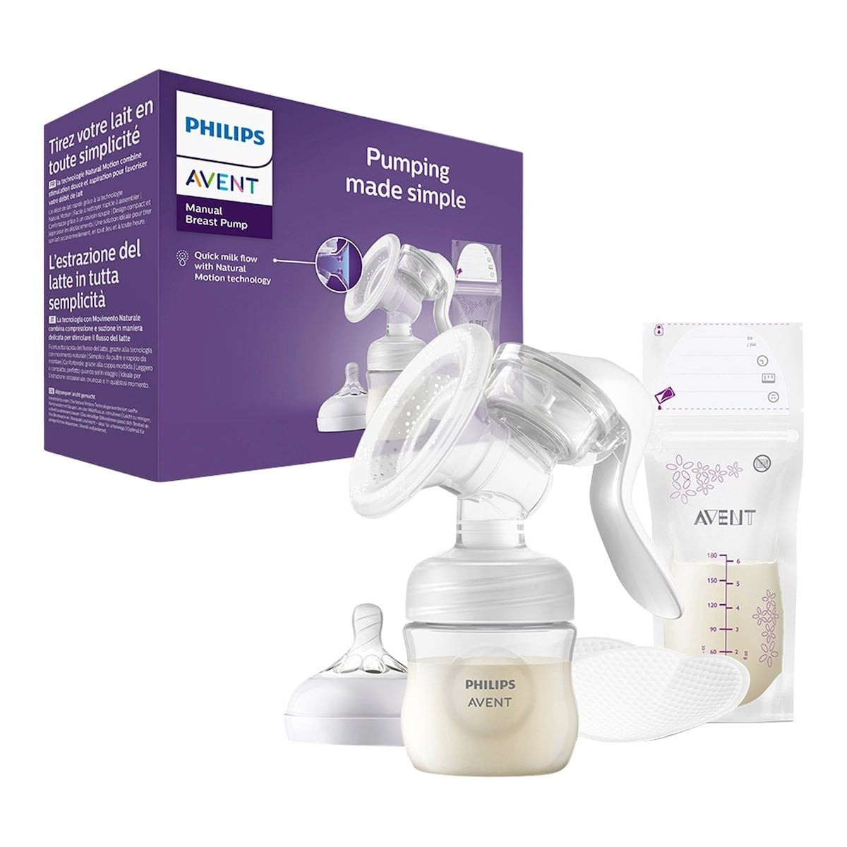 Süd pompası Philips AVENT SCF430/20, əl (PHILIPS AVENT SCF430/20)